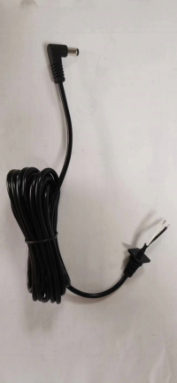 Lockable 5.5mm x 2.5mm 5.5*2.1mm DC Male Power Plug with Screw Nut Locking Connector Black Color
